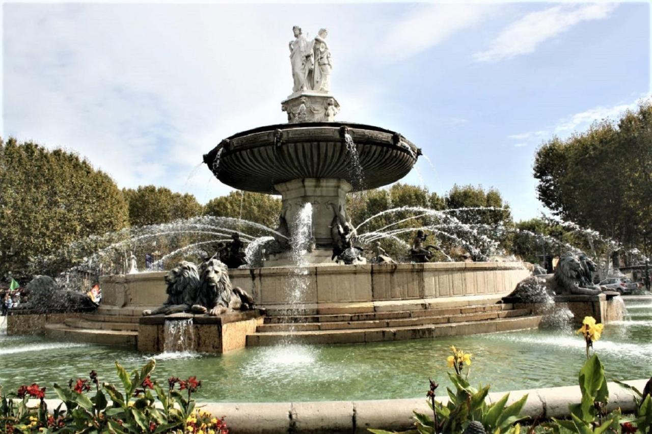 Augustins Fountain Studio Cosy Aix Centre Historique A 3 Minutes De Cours Mirabeau -Wifi-Smart Tv-Rue Calme Aix-en-Provence Dış mekan fotoğraf